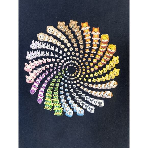 Vintage Rare Apple Computers Emoji Single Stitch T-Shirt Sz XS - Picture 3 of 8